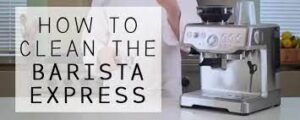 breville barista express cleaning