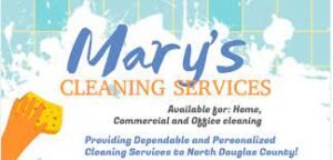 mary's cleaning service