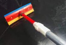 solar panel cleaning brush