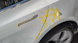 Is Egging Cars Illegal