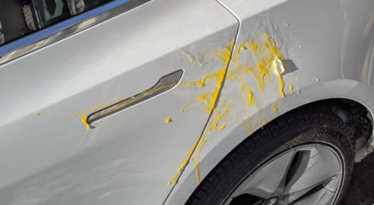 Is Egging Cars Illegal