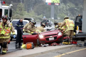 Who is at Fault in a Pile-Up Accident in San Diego?