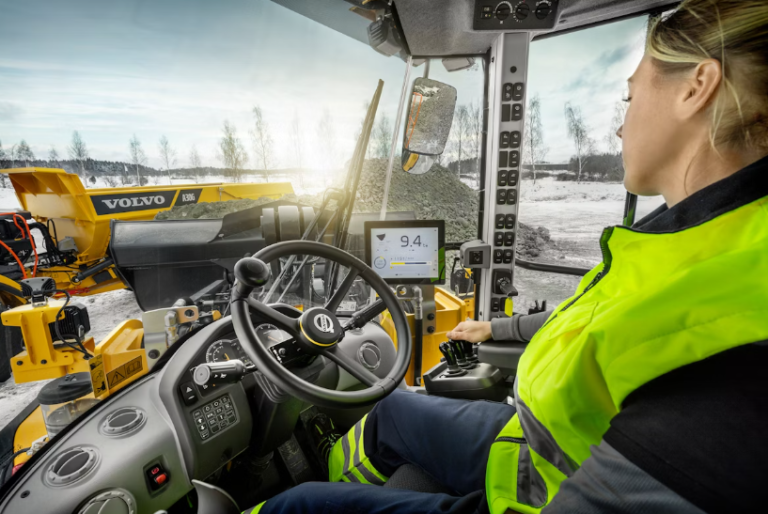 Inside The Volvo Wheel Loader Cab: Comfort And Control For The Operator