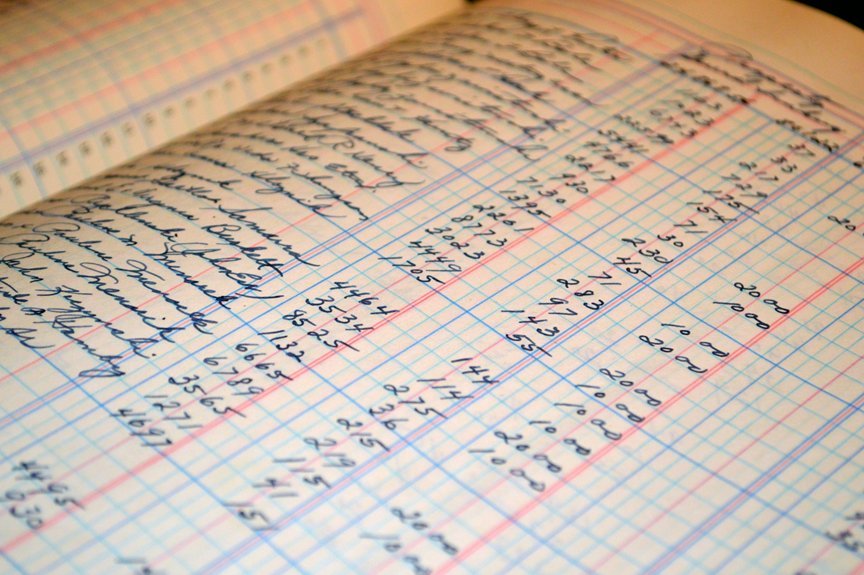 account numbers with histories retrieved