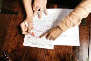 review numbers in database results